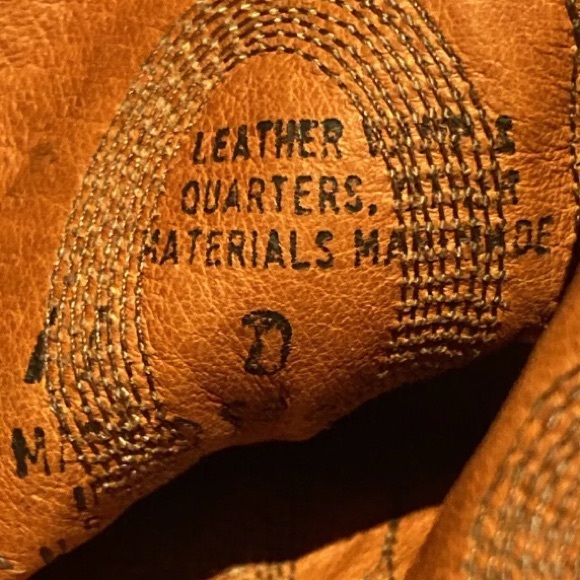 J Chisholm Mens Western Boots Size  11 Brown - Picture 10 of 11